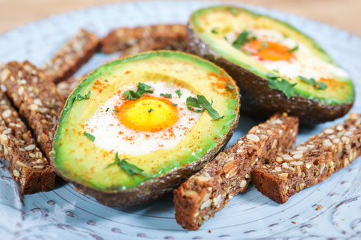 REZEPT: Gebackene Avocado