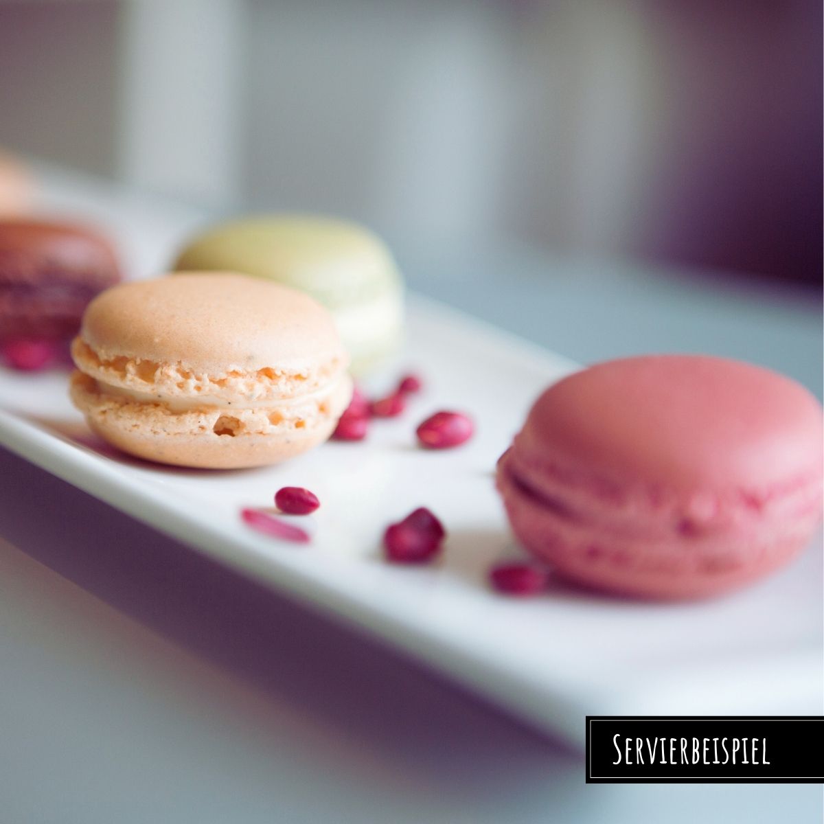 Mischung Macarons, gefüllt