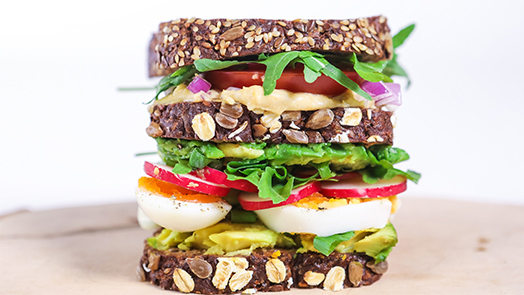 Lower Carb Sandwich