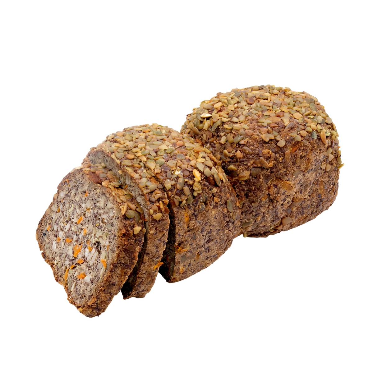 Lower Carb Brot "Karotte & Mandel" 