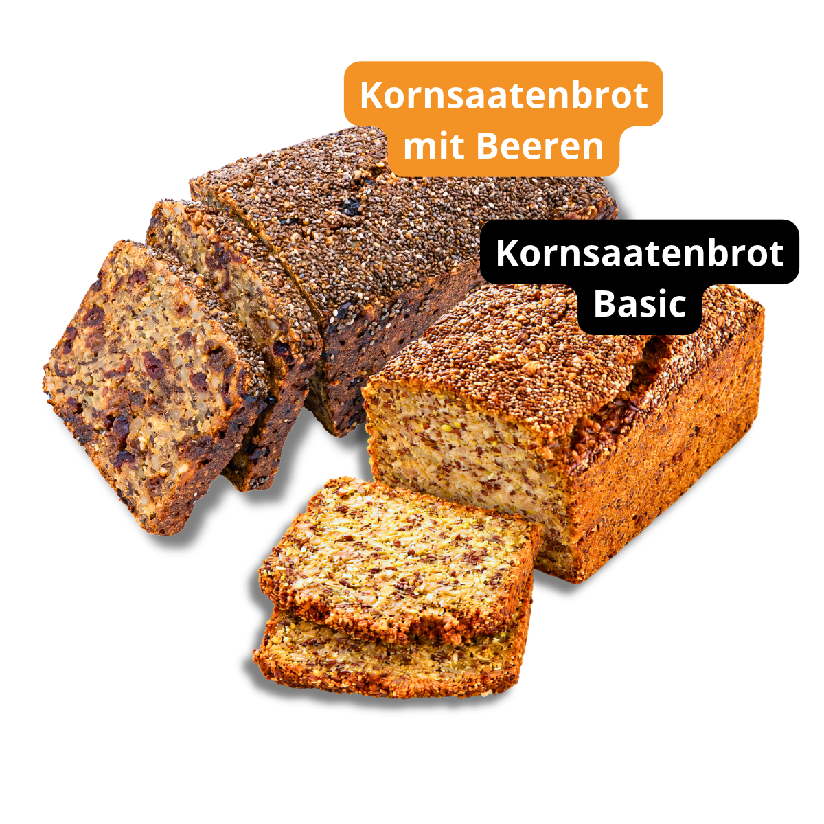 Kornsaaten-Brot-Mix - Basic & Beeren