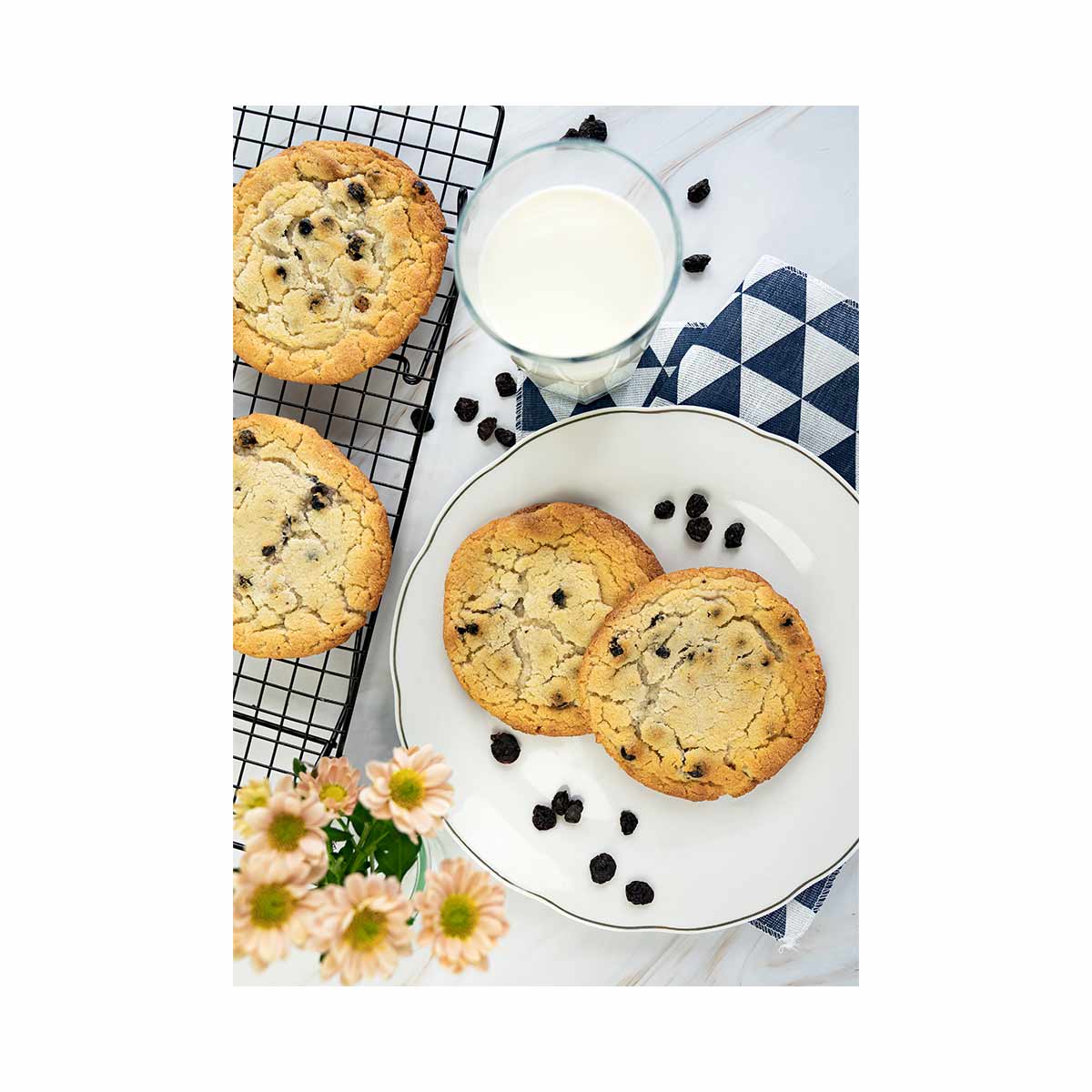 Johannisbeer-Cookie glutenfrei