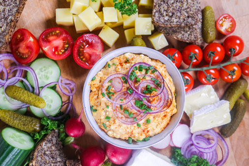 REZEPT: Bayrische Brotzeitplatte