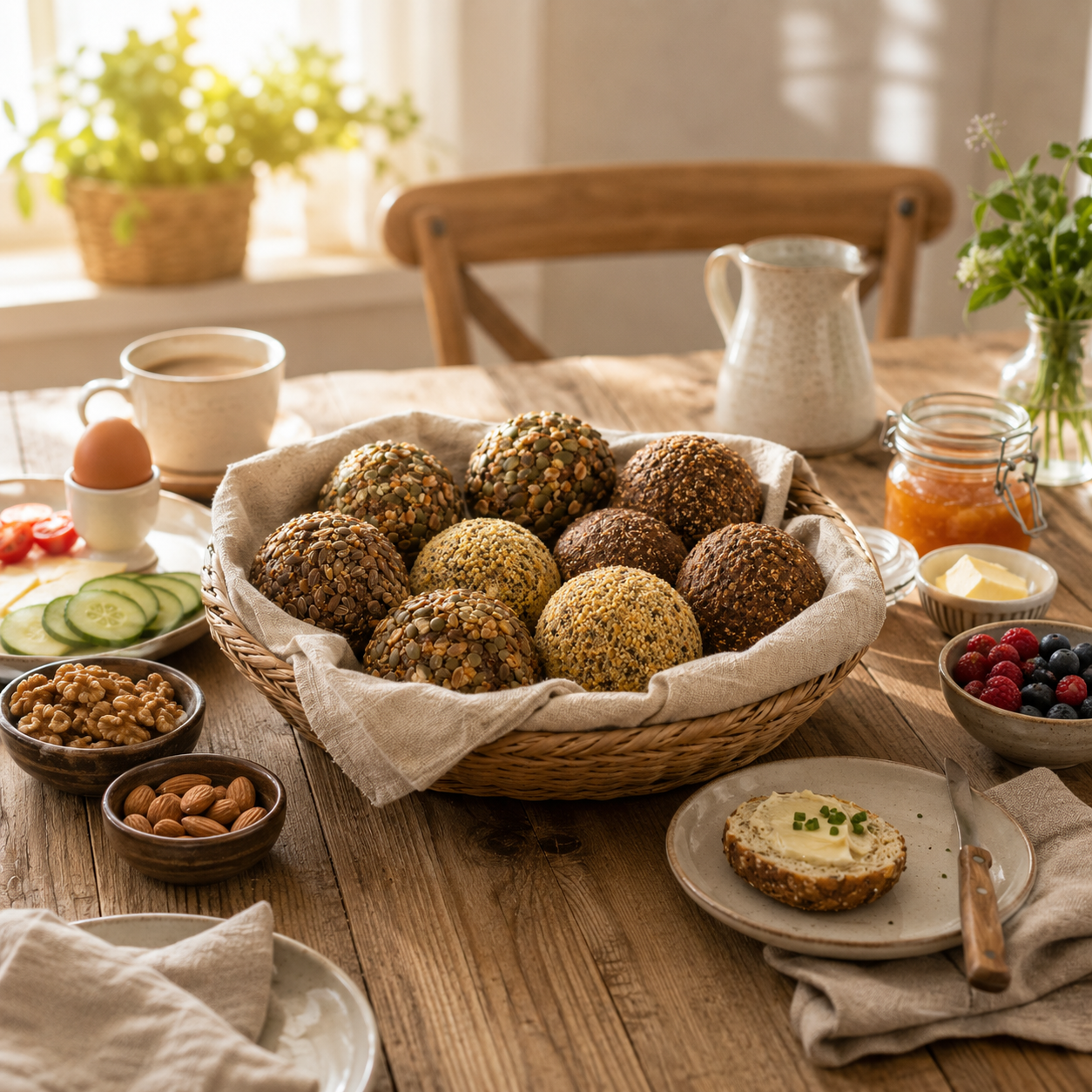Lower Carb Brötchen "Probier-Mischung"