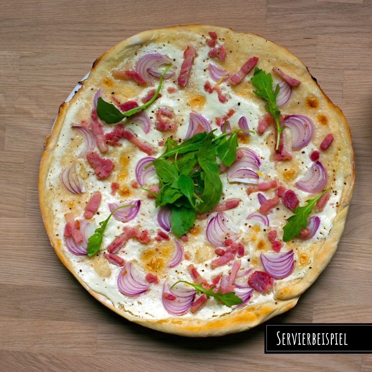 Flammkuchen-Teigboden "Premium", rund